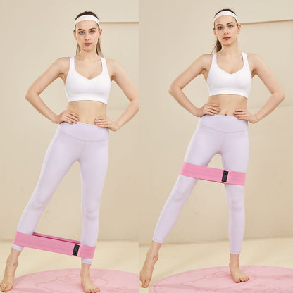 Women's Elastic Resistance Band – Glute & Yoga Fitness